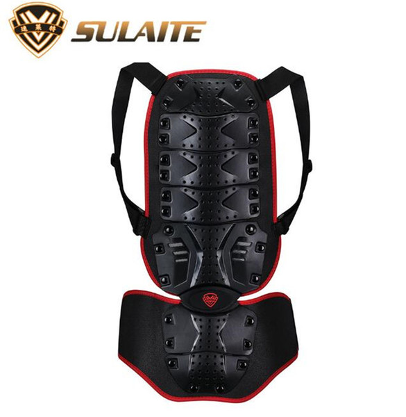 SULAITE Motorcycle Protection Moto Bike Body Armor Backpiece Back Protective Protector Body Spine Armor Motorcycle Vest