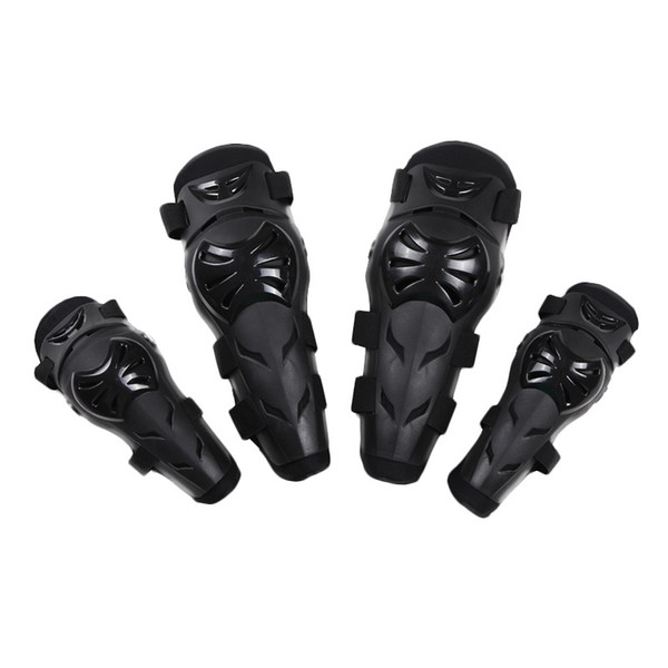 New 4pcs /set sports protective gear motorcycle cross-country riding sports elbow pads Outdoor Racing Suit Ski Suit Extreme Challenge