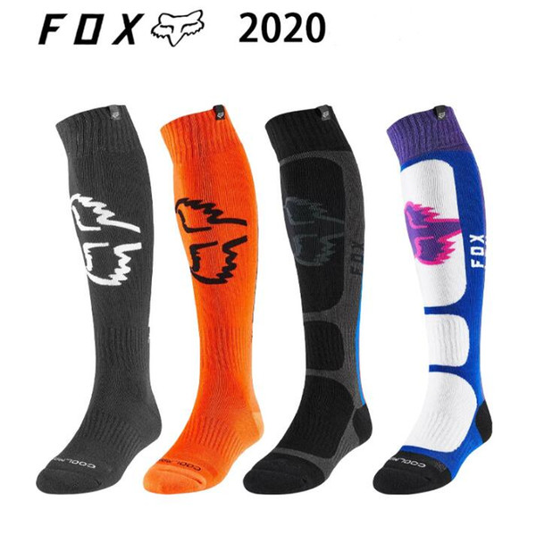 2020 Genuine FOX Off-road Stockings Motorcycle Riding Socks Boots Leg Socks Wear-resistant Deodorant Sweat-absorbent Breathable