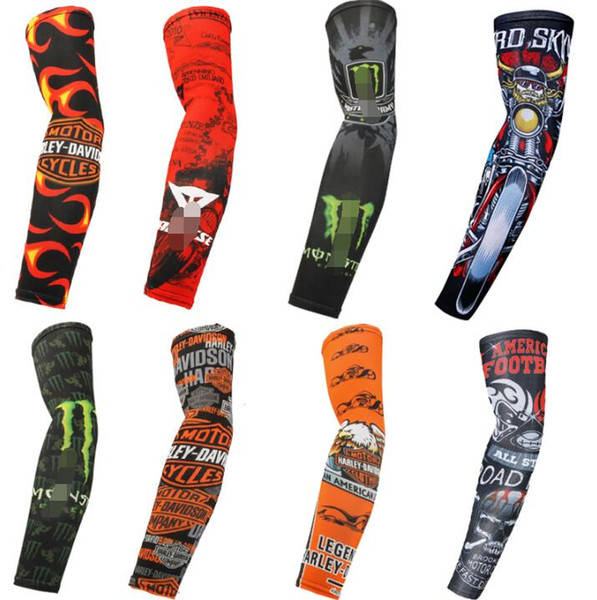 Summer Cool Sleeve Sun Protection Arm Sleeve Motorcycle Riding Sleeve Arm Guard Quick-Dry Sun Protection Sports Cuff
