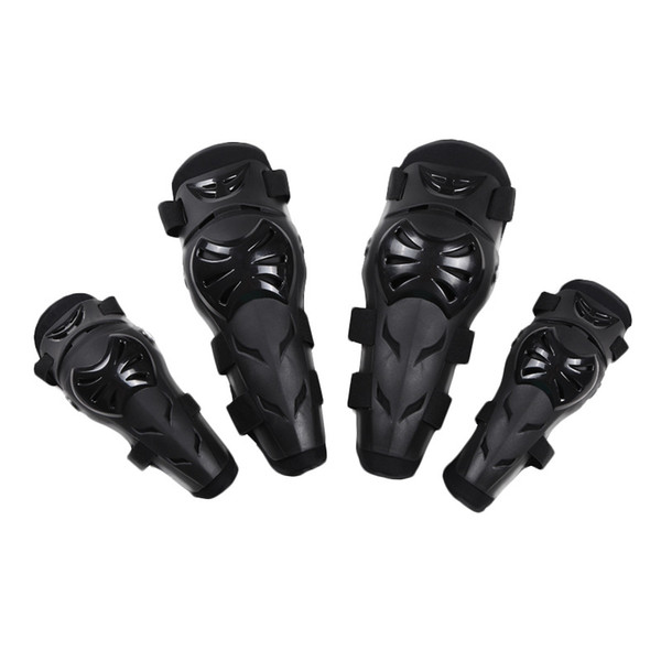 4pcs Sulaite Men's Motorcycle Kneepads & Elbow pads skating Skiing Protective Gears Moto protectors sports protection 1 set