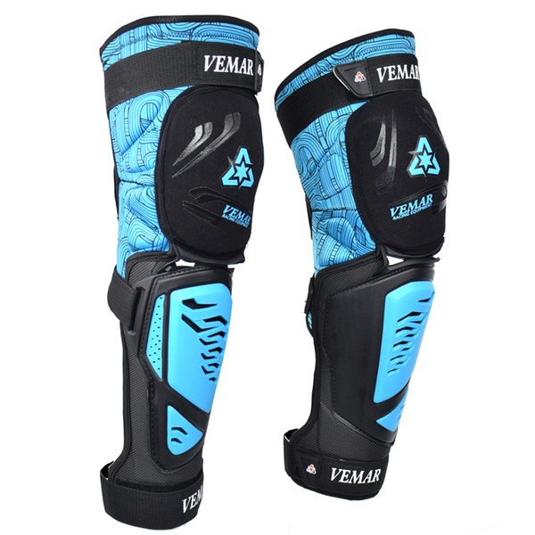 VEMAR Fireproof Knee Protector Motorcycle Gear Set Men Moto Protect Adjustable Pads Bike Kneepad Brace Armors Off-road MTB DH Guards