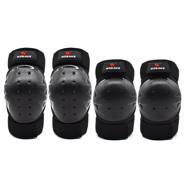 NEW 4pcs/set Motorcycle Bicycle Cycling Bike Racing Knee Protector Tactical Skate Protective Ski Skateboard Elbow Pads Guard ML309-HZ-HX