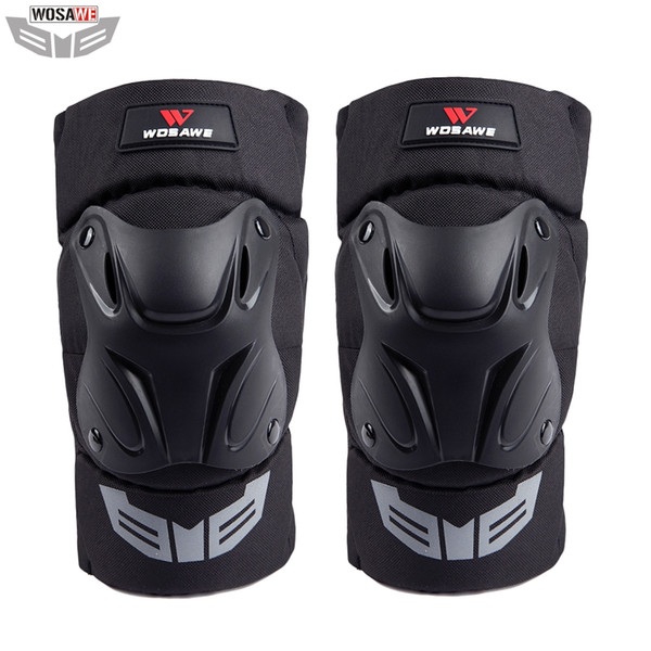 WOSAWE Motorcycle Knee Pads Motocross Motorbike Moto Anti-drop Knee Brace Pads Outdoor Sports Protection Gear accessories