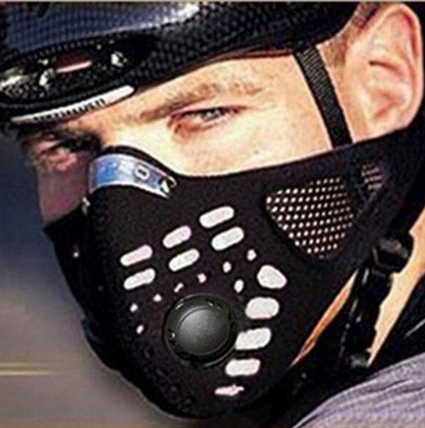 Anti Dust Mask Sports outdoor Warm Half-face Protection Against Activated Carbon Mask Face Filter Cycling Bicycle Bike Motorcycle GGGA193