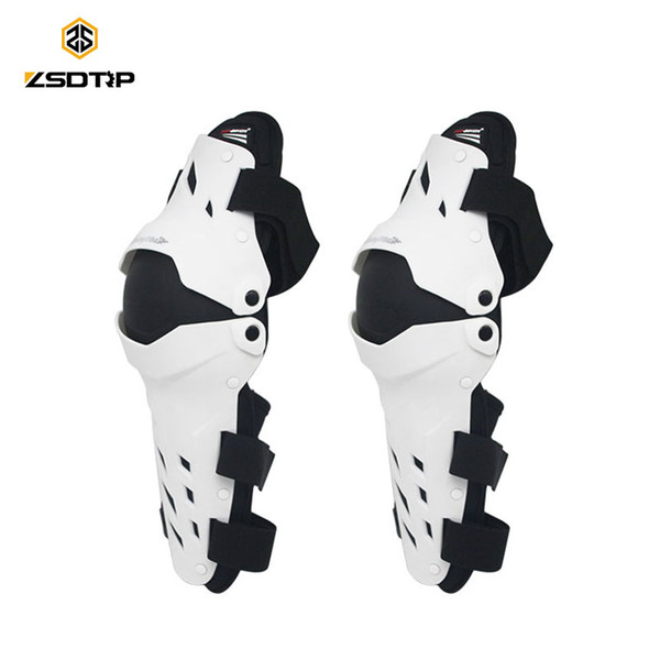 ZSDTRP 1pair Motocross Motorcycle Cycling Elbow Knee Pads Guard Protector Protective Gear Off Road Gear Racing Knee Pads