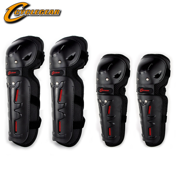 Hot Promotion Motocross Equipment Knee Protection Gear Motorcycle Elbow & Knee Pads Protectors Guards Cyclegear Brand K10H10