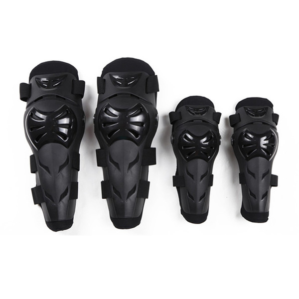 4pcs Motorcycle Riding Protector Motorbike Racing Motocross Off-Road Bike Knee & Elbows Pads Guards Set Protective Gear