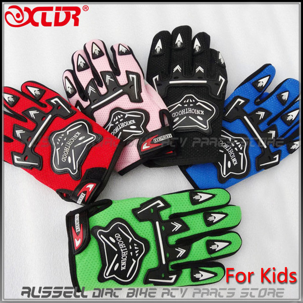 Racing gloves for YOUTH/PEEWEE kids motorcycle Bicycle Dirt Pit Bike Poceket bike Motorbike ATV/QUAD