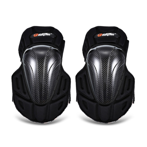 Riding Tribe Motorcycle Knee Guards Elbow Pads Carbon Fiber Motocross Racing Protective Gears Moto hands Leg Protector