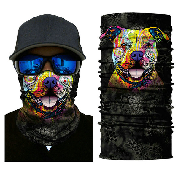 Skull Face Mask Motorcycle Ski Biker Neck Ghost Mask Bandana Balaclava Headwear Outdoor Sports Windproof Mask Warm Scarf