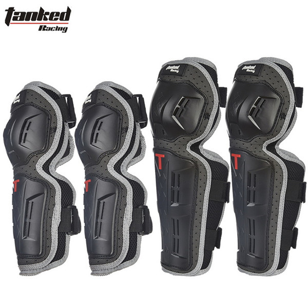 2016 New Tanked Racing Motorcycle protector kneepad elbow Knight motorbike knee pads Elbow pads brace warm T749