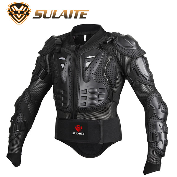 High quality Professional Motorcycle jacket Body Protector Motocross Racing Full Body Armor Spine Chest Protective Jacket Gear