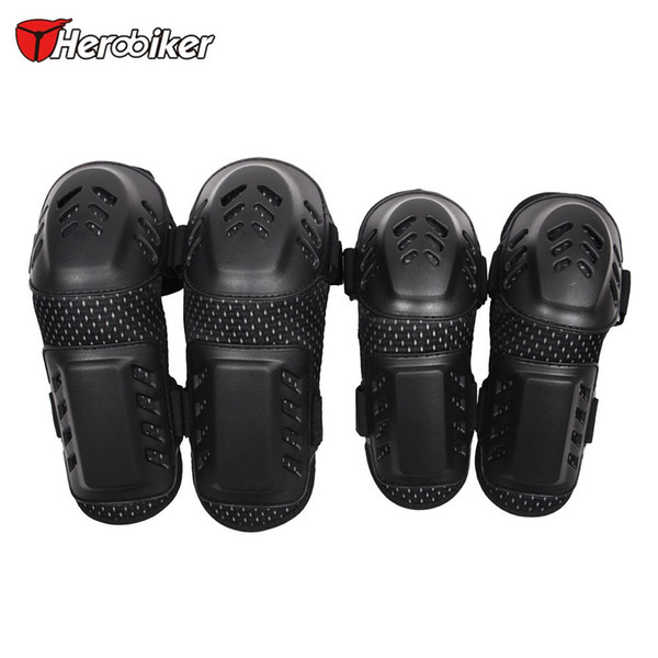 HEROBIKER Motorcycle Riding Kneepad Motocross Off-Road Dirt Bike Elbow & Knee Protective Gear Set Brace Pads Protector Guard