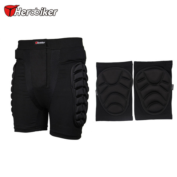 Winter Sports Skiing Short Pants Hip Protector Ski Snow Skate Protection Shorts Motorcycle Bicycle Protective Pants & Knee Pads