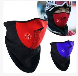 Free shipping Neoprene Snowboard Ski Cycling Face Mask Neck Warmer Bike Bicyle ski mask mixed colors