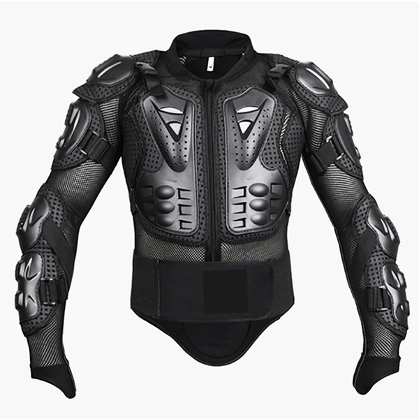 New Men's Motorcycle Jacket Armor Full Body Motocross Racing Protective Gear Motorcycle Protection Black/ Red S-XXXL