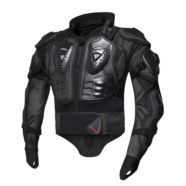 HEROBIKER Motorcycle Jackets Motorcycle Armor Racing Body Protector Jacket Motocross Motorbike Protective Gear + Neck Protector