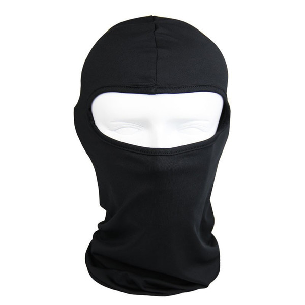 High quality 1pcs Balaclava Breathable Speed Dry Outdoor Sports Riding Ski Mask Tactical Head Cover Motorcycle Cycling UV Protect Full face