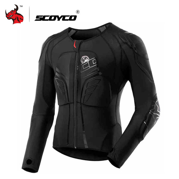 SCOYCO Motorcycle Jacket Motocross Protection Protective Gear Motocross Armor Racing Body Armor Moto Jacket Black Moto Armor