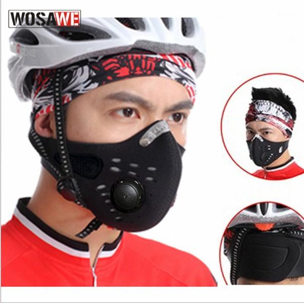 Motorcycle Riding Cycling Masks Bicycle Wind-Proof Warm Protect Face Mask Black Anti-Dust Motorcycle Mask Cycling Equipmen