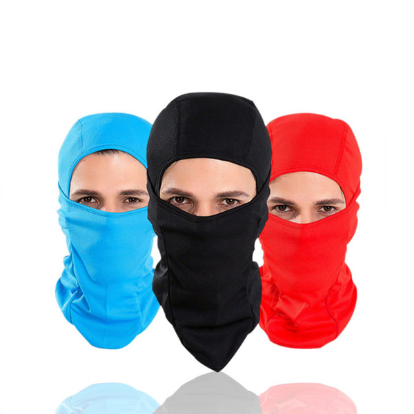 Hot Sale New Outdoor Sports Ski Cycling Mask Motorcycle Game Equipment Balaclava Riding Wind-proof Dustproof CS Face Masked Hood Caps