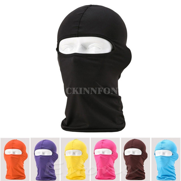 DHL 100PCS Motorcycle Cycling Ski Neck Protecting Outdoor Full Face Mask