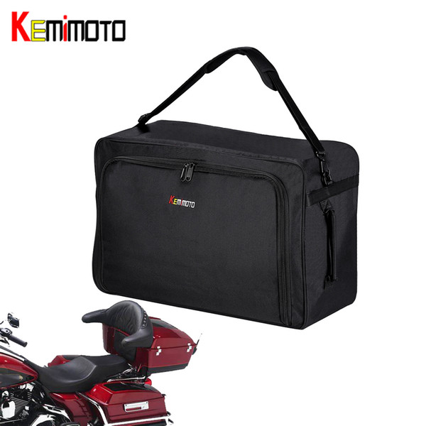 KEMiMOTO For Electra Glide 1993-2013 Removable Tour Pak Liner Luggage Bag Travel Pak For Road Elecrta Glide 14-19