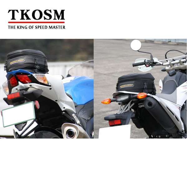 TKOSM 2017 Hot Sale Time-limited Bag Motorcycle Rough&Road RR9018 Package / Motorcycle Rear Bag Retro Seat Tail Pack Riding