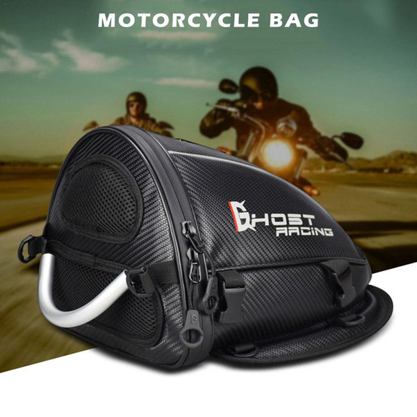 Multifunctional Motorcycle Tail Bag Shoulder Bag Waterproof Backpack Oxford Luggage Storage Motorcycle Backseat Rear Storage Bag