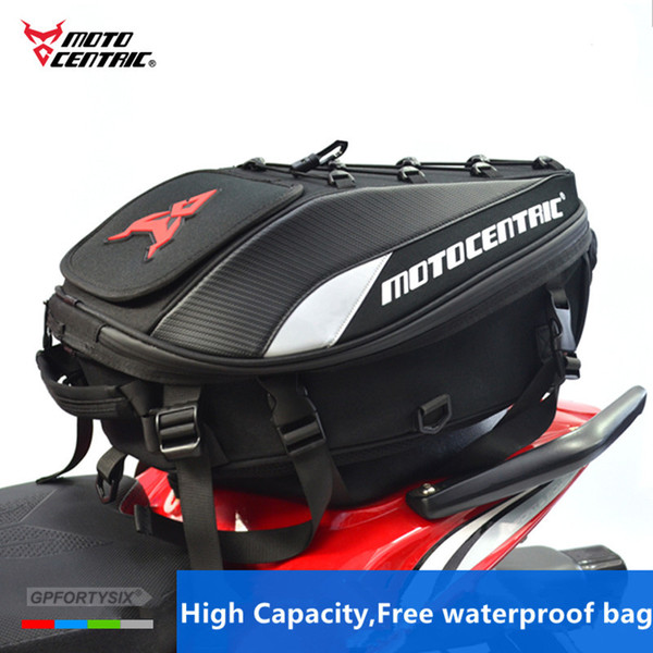 2018 Brand New Waterproof Motorcycle Tail Bag Multifunction Motorcycle Rear Seat Bag High Capacity Motorcycle Rider Backpack