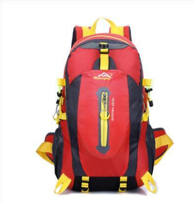 New outdoor climbing bag waterproof nylon travel bag men and women shoulders leisure sports backpack