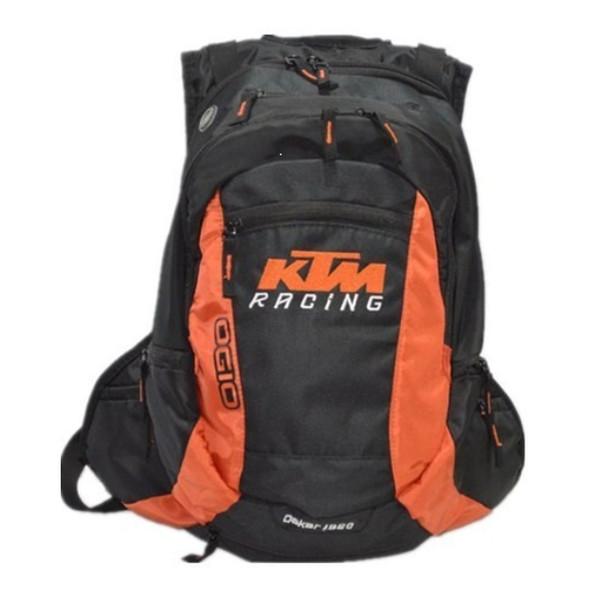 NewFree shipping for KTM Backpack Leisure travel bag Motorcycle racing backpack Multifunctional motocross backpack 2 Colors