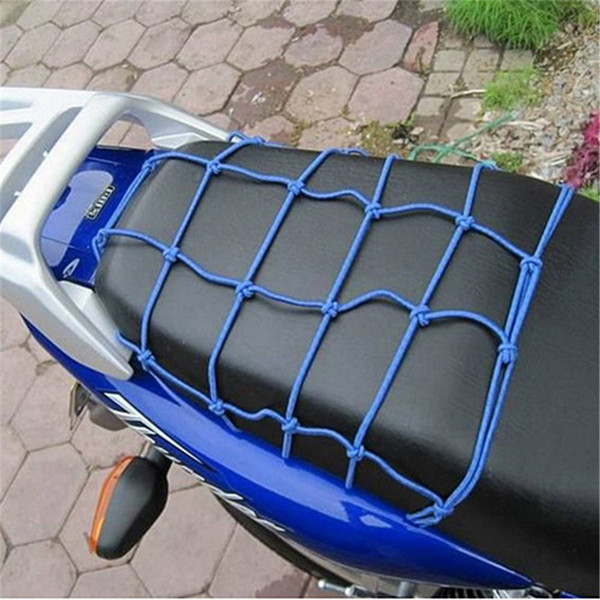 6 Hooks Motorcycle Bike Hold Down Helmet Cargo Luggage Mesh Bungee Net Storage consolidation tools Motorcycle Accessories New