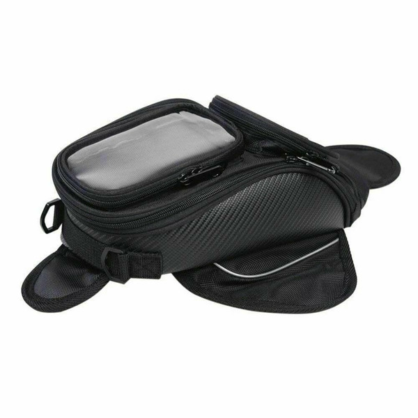 Motorcycle 4 Magnetic Oil Fuel Tank Bag Motorbike Luggage Saddle Bag Waterproof 725 M