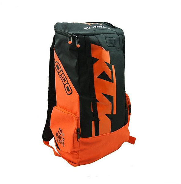 hot sale Ktm backpack motorcycle ride backpack equipment bag fashion motorcycle outdoor backpack motocross riding racing