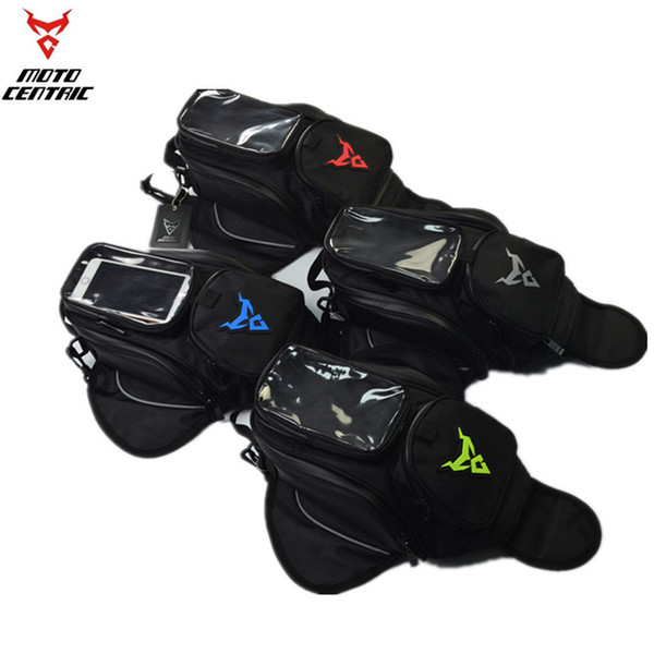 New Motorcycle tank bag big screen motorbike oil fuel tank bag Magnetic Motorcycle Oil Fuel Bike saddle