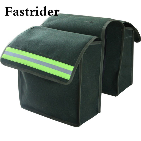 Fastrider large capacity new Outdoor Cycling Mountain Bike Front Top Tube Bag Cycling Accessories Durable canvas Bag Green