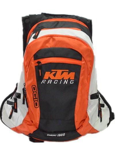 Free shipping for KTM Backpack Leisure travel bag Motorcycle racing backpack Multifunctional motocross backpack 2 Colors