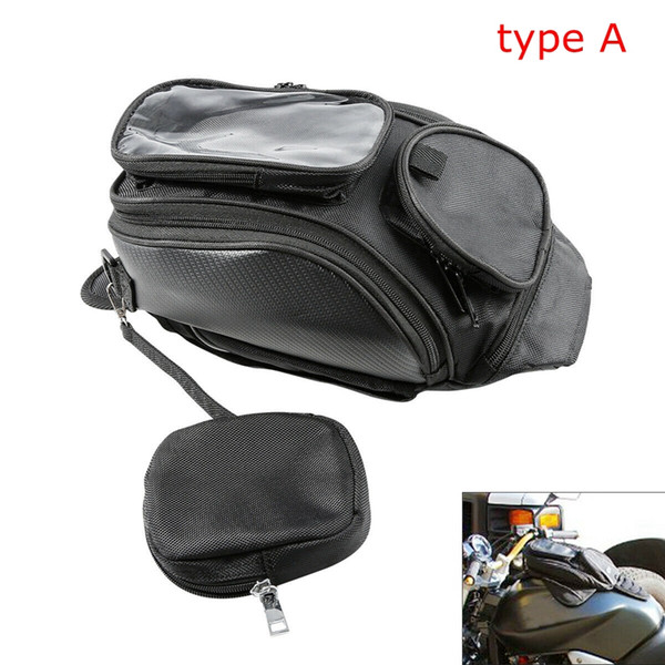 Universal Motorcycle Magnetic Oil Fuel Tank Bag Saddlebag with Waterproof pouch For Yamaha