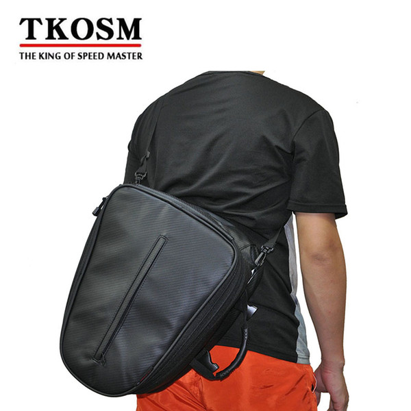 TKOSM 2017 Hot Sale Time-limited Bag Motorcycle Rough&Road RR9016 Package / Motorcycle Rear Bag Retro Seat Tail Pack Riding