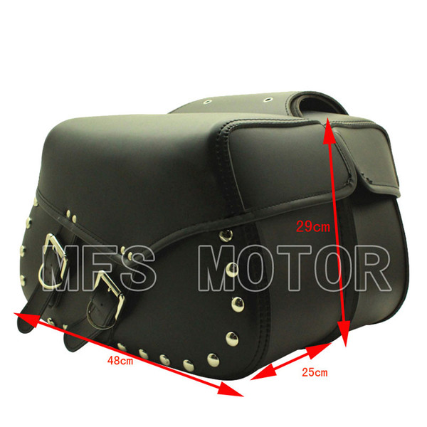 MOTORCYCLE Solo SaddleBag SIDE BAG For Yamaha Suzuki Harley Kawasaki Honda