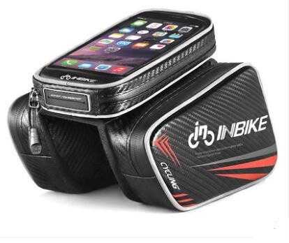 Waterproof road mountain bike front bag motocross saddle bag riding touch screen mobile phone bag