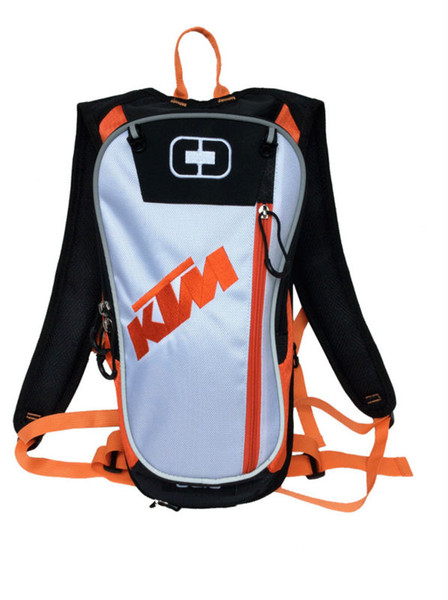 New KTM Motorbike Travel Backpack Motocross with 2 Liter TPU Water Bag Motorcycle Riding Saddle Bag Mountain biking Tool bags