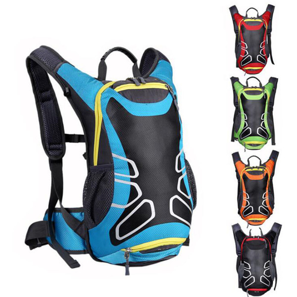 New Breathable Motorcycle Backpack Waterproof Nylon Motorbike Bag Reflective Safety Backpack Helmet Bag Riding Shoulder Bag