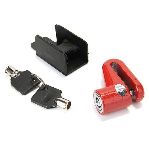 IMC Wholesale Bicycle Bike Cycling Disk Brake Wheel Lock Biker Security Red 2 Keys order<$18no track