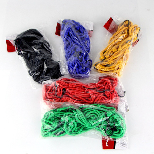 40cmx40cm Motorcycle 6 Hook Mesh Bag String Bag Sundries Net Rope Luggage Bungee Holder