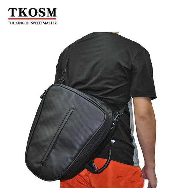 TKOSM 2018 Hot Sale Time-limited Bag Motorcycle Rough&Road RR9016 Package / Motorcycle Rear Bag Retro Seat Tail Pack Riding