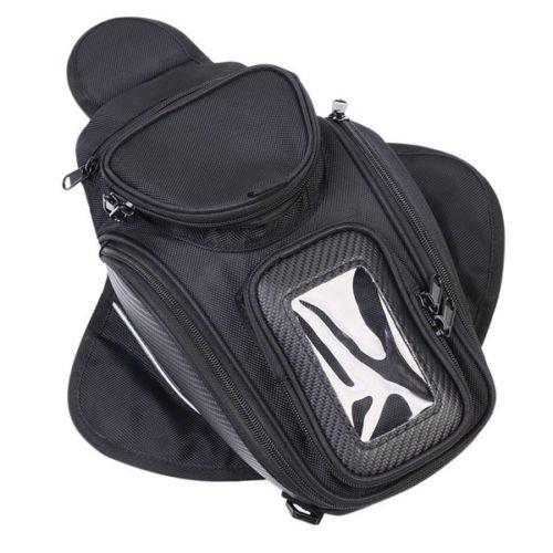 35cm18cm Nylon Black Motorcycle Oil Fuel Tank Waterproof Shoulder Sling Bag New