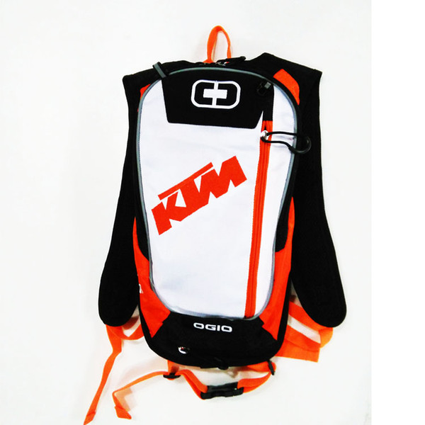 New KTM Motorcycle Bag Motocross Offroad Racing Backpack with TPU Water Bag Bike Bicycle Sport Luguage Pack